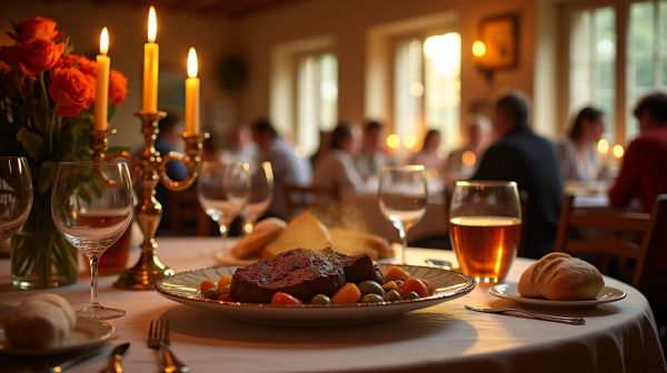 Savourer une cuisine gastronomique dans un restaurant à Veauche
